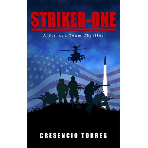 Cover for a Military Action-Thriller novel