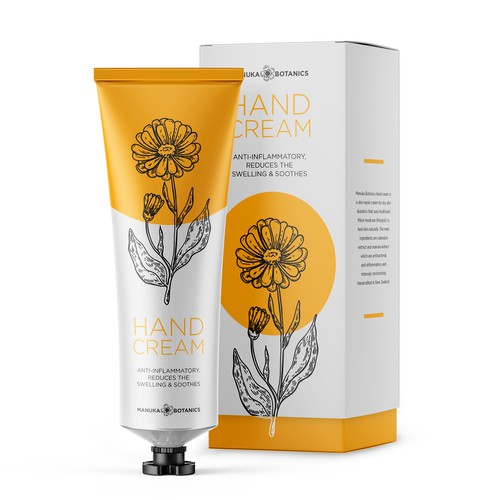 Hand-cream packaging design