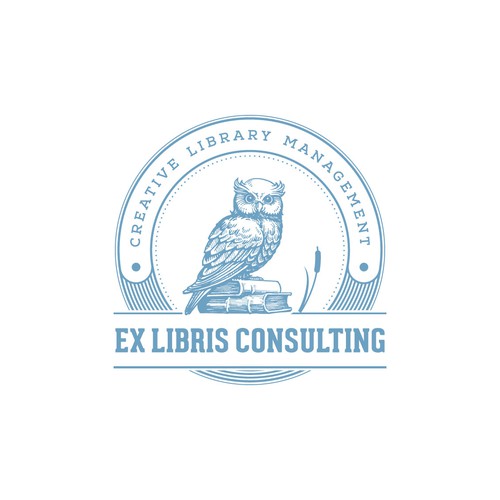 Ex Libris Consulting Logo Design