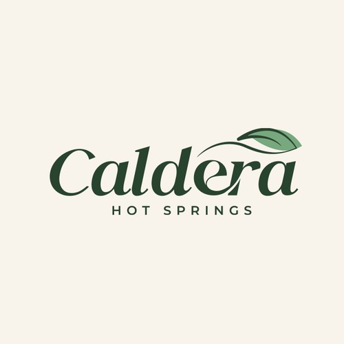 Serene Nature Wordmark – Organic & Elegant