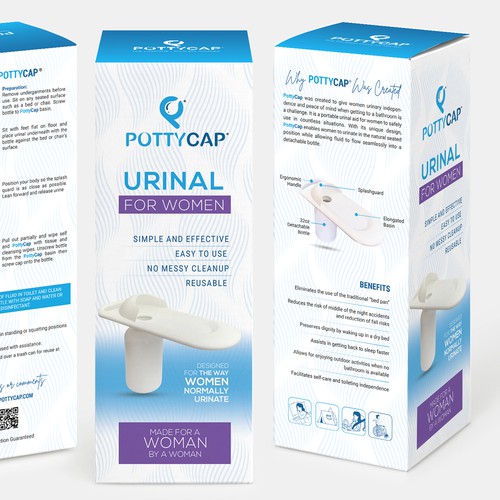Box Packaging for PottyCap