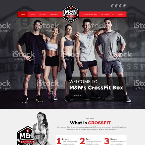 web design for fitness