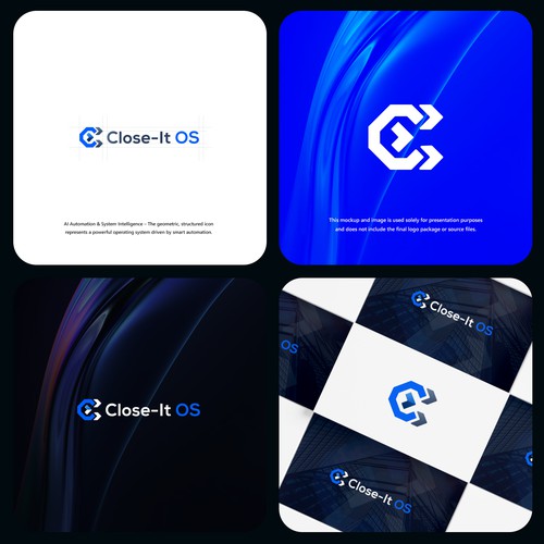 The Close- It OS logo symbolizes