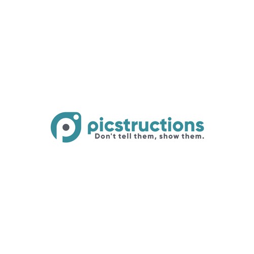 Initial logo for Picstrucrions App