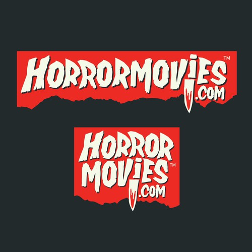 Redesign the logo for HorrorMovies.com