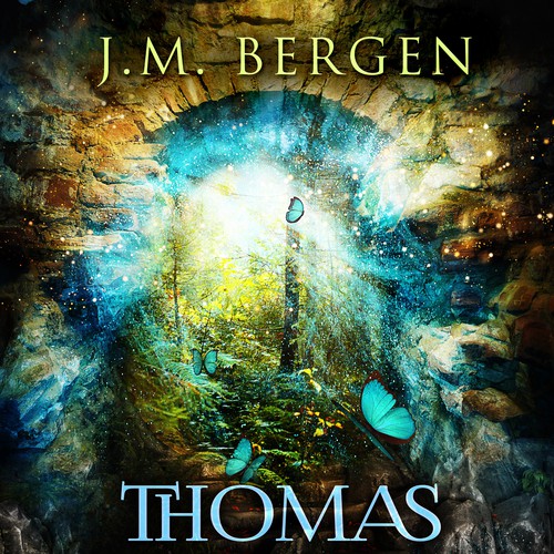 THOMAS WILDUS AND THE SHADOW OF ELANDRIA - Fantasy book cover design 