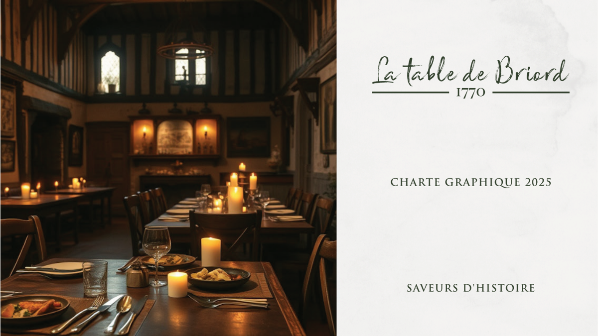 Guide de la marque : La Table de Briord