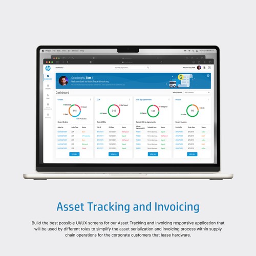 Asset Tracking and Invoicing