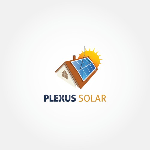 Logo design for solar system company