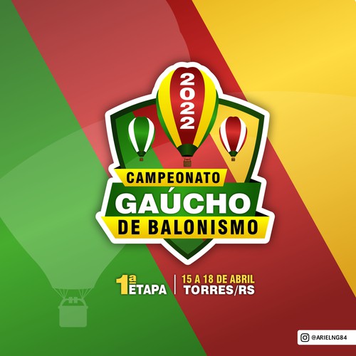 Logo Design Campeonato Gaúcho de Balonismo
