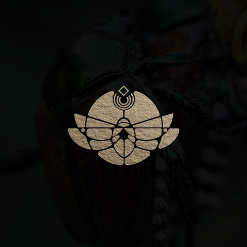 Sacred scarab logo