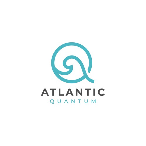 ocean wave logo design