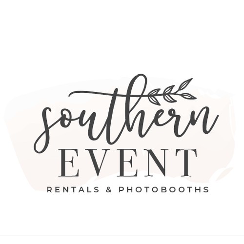 Event Rental Company/PhotoBooth needs sleek and elegant design!