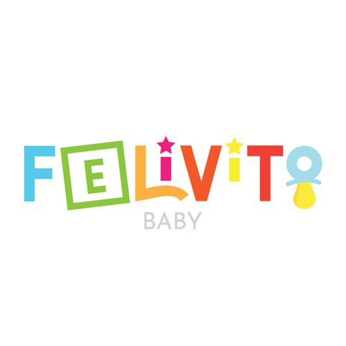 Felivito Baby Logo Design