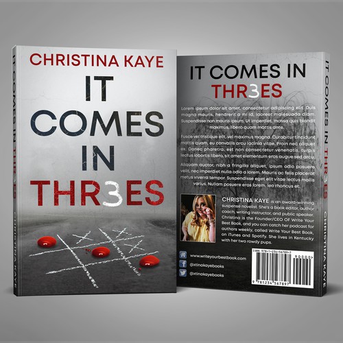 Suspenseful Cover for Murder Story Set in Rural Kentucky