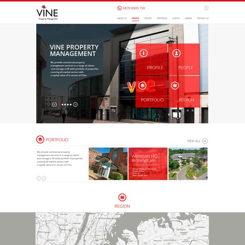 Vine Property Management Design Concept