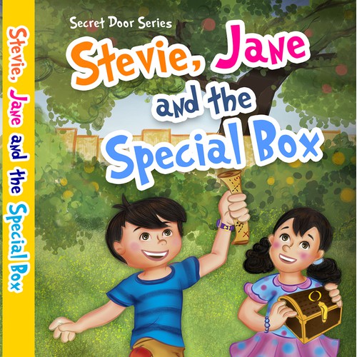 Children’s Adventure Book Cover: Custom Illustration and Book Cover Design