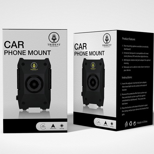 Car Phone Mount Packaging 