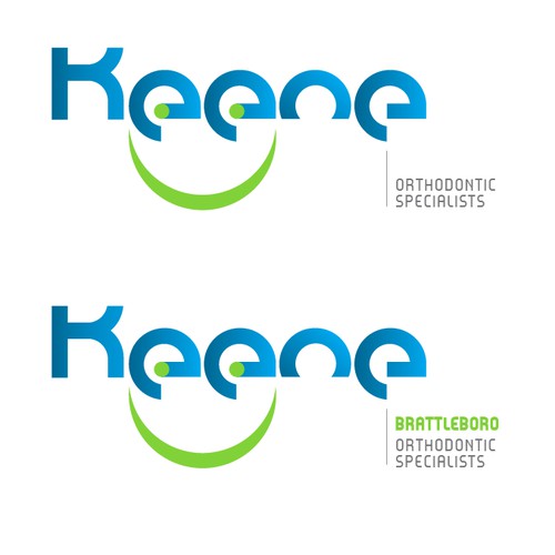 Logo for orthodontist with three locations