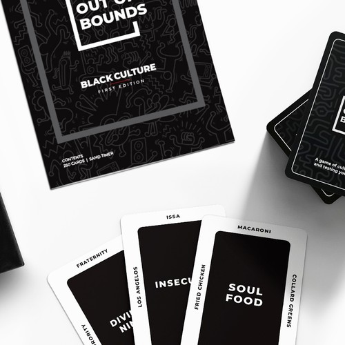 Out Of Bounds packaging design 