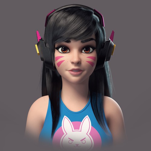 fanart Dva