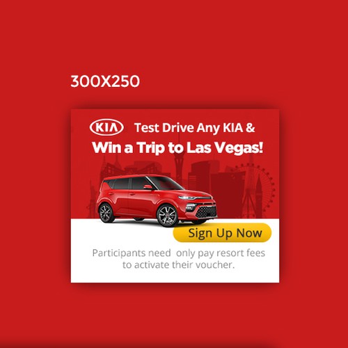 KIA Motors Google Display ad