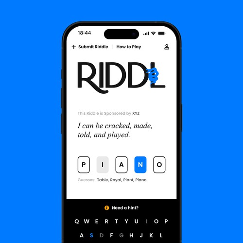 Riddle Challenge App