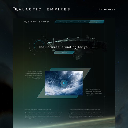Galactic empires Home page