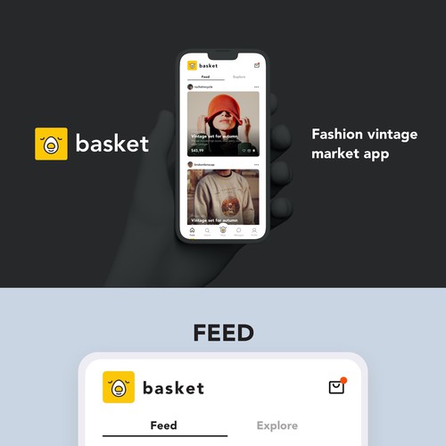 Fashion e-commerce app design
