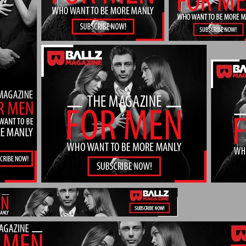 Ballz Magazine banner ads