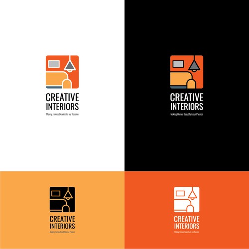 Logo concept for Creative Interiors