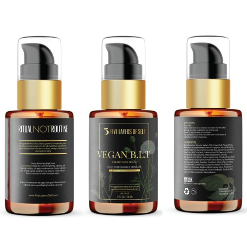 Skin Care Product Labels