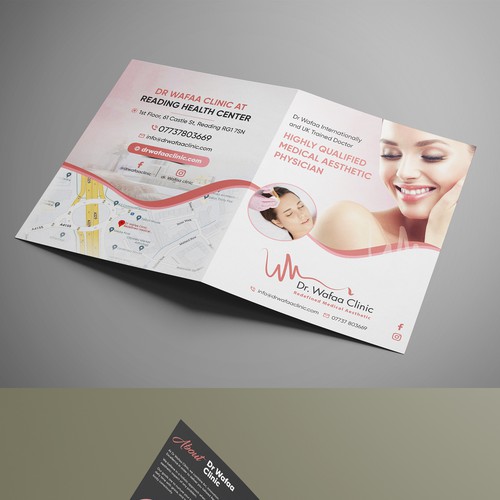 FLYER FOR A LEADING MEDICAL AESTHETIC CLINIC IN READIN