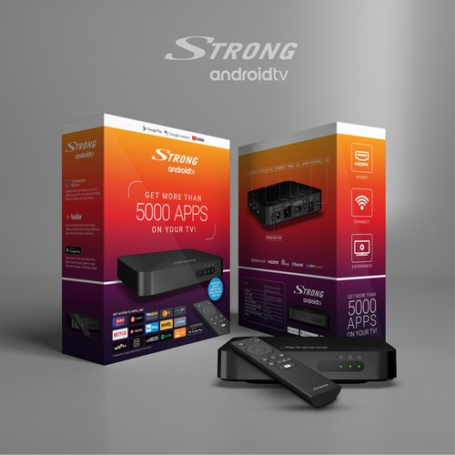 Android smart box packaging