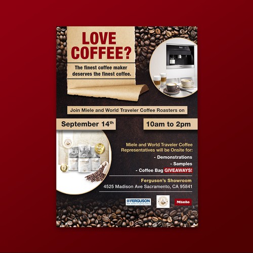 Love Coffee Flyer