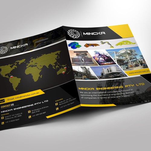 Brochure concept Mincka Engineering