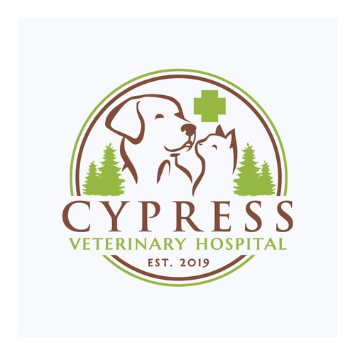 Logo for a veterinary hospital