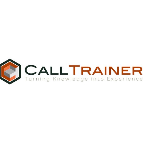 LOGO for CALL TRAINER, a sophisticated training software company.