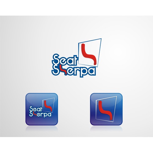 Fun Logo Design for Venue Seating iPhone App and Website