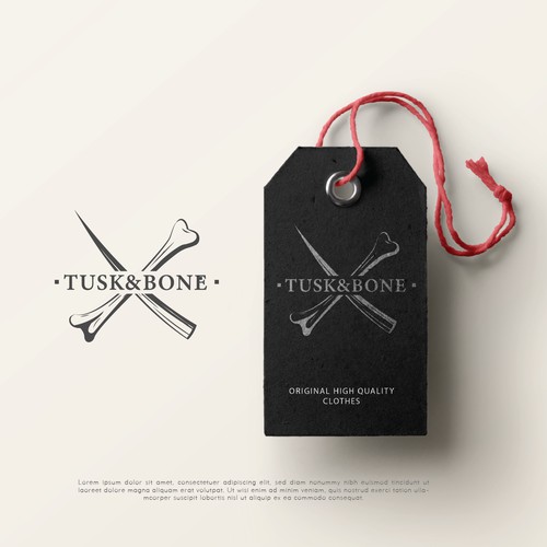 Logo Design for Tusk & Bone