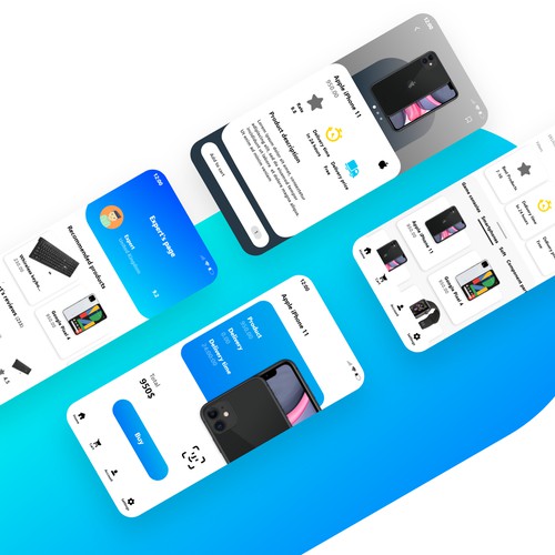 Design for an online store app