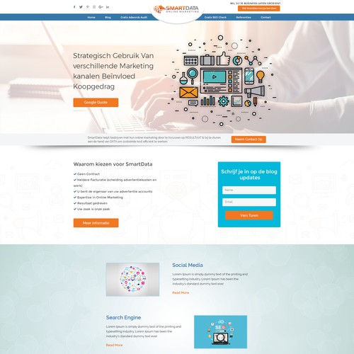 Smart Data- Web design