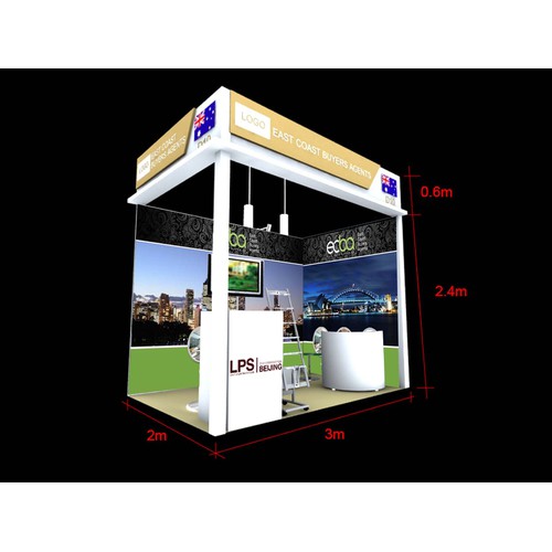 Eye catching graphic design required for Trade show booth - Real Estate.