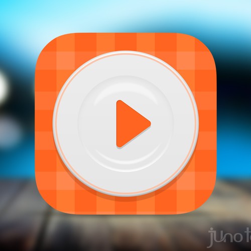 An icon for a video recipe app