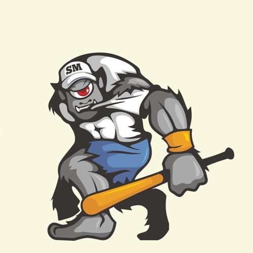 create a mythical creature for fitness t shirt
