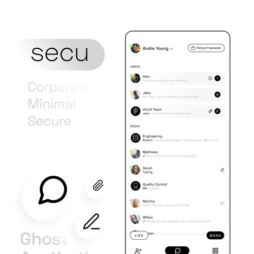 Secu - Corporate Chat App