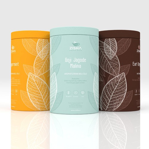 Tea Tins Design