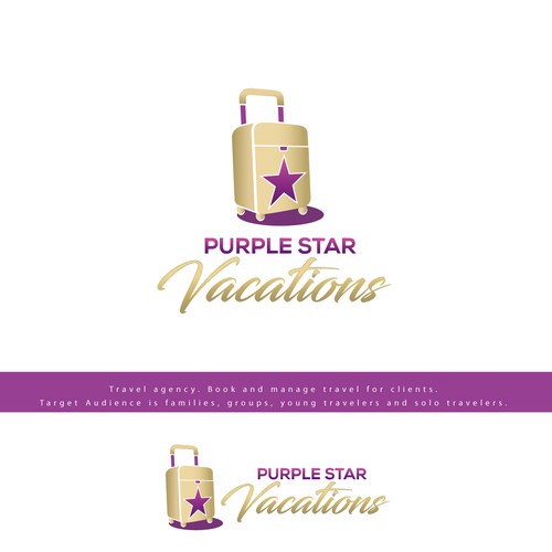 Luxurious Log for a Five Stars Travel Agency