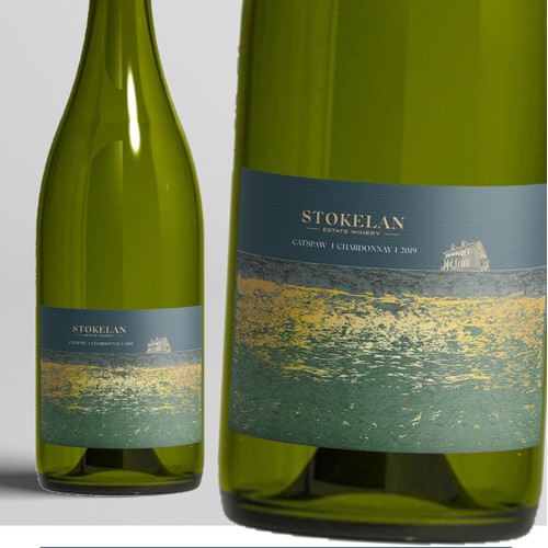 wine label design