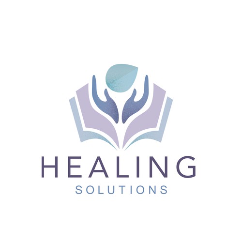 Healing/God/Teaching concept logo